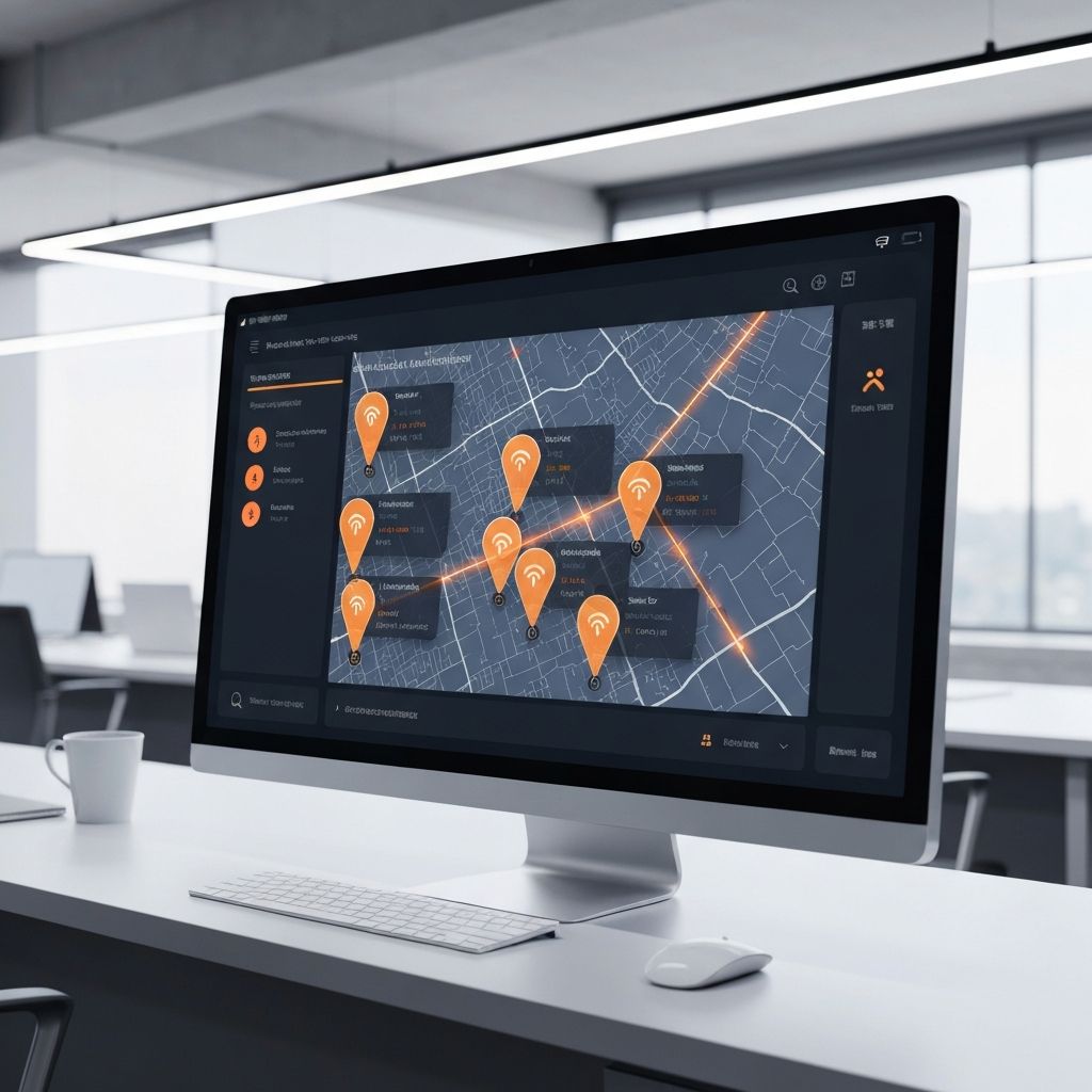Control y administración de rodados con GPS en tiempo real, trazabilidad completa, sistema de incidencias y reportes de rendimiento vehicular.