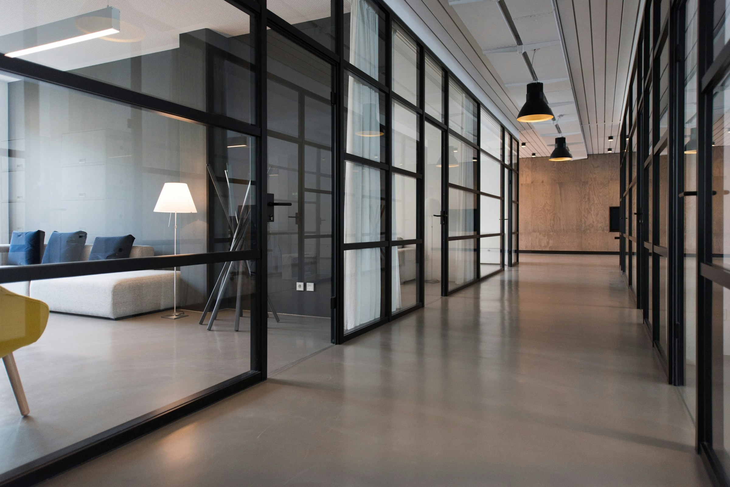 Arquitectura premium de oficina corporativa